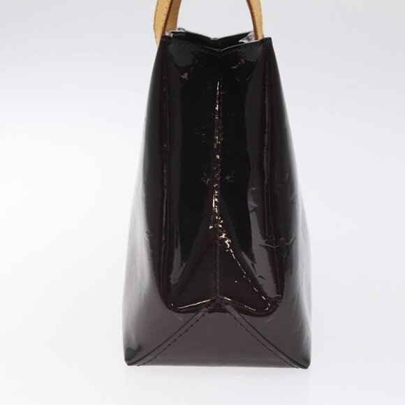 LOUIS VUITTON Monogram Vernis Reade PM Hand Bag Amarante - Picture 5 of 15
